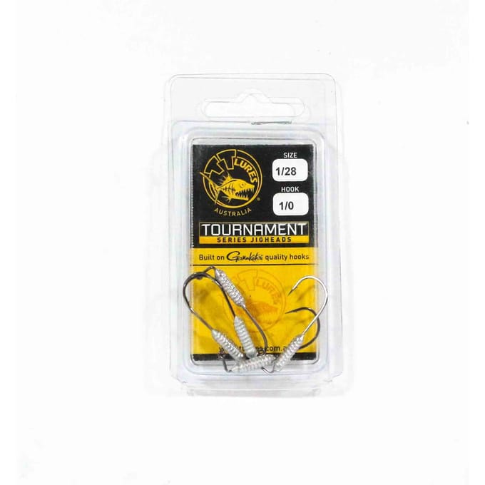 Tackle Tactics TT HWS Système de poids caché 1/28 oz 1/0 5/paquet (4791) yellow