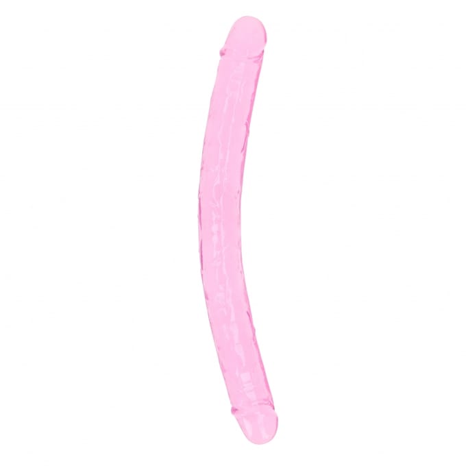 RealRock by Shots Realistische dubbel dildo's - 13'' / 34 cm - Roze