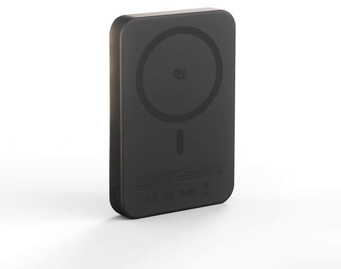 Zens Semi Solid State Powerbank 10000 mAh Qi2 25 W MagSafe Magnetisch