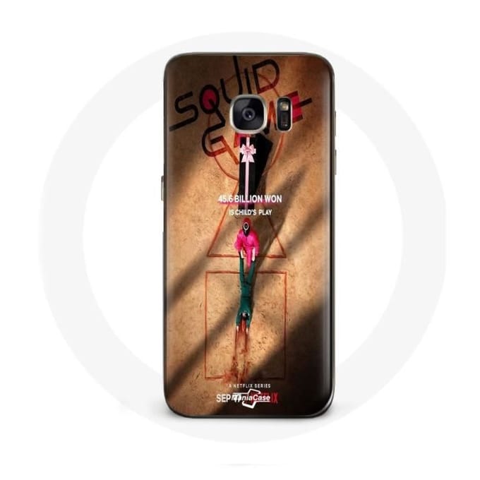 Case voor Samsung galaxy S6 Squid Game Series poster soldaat