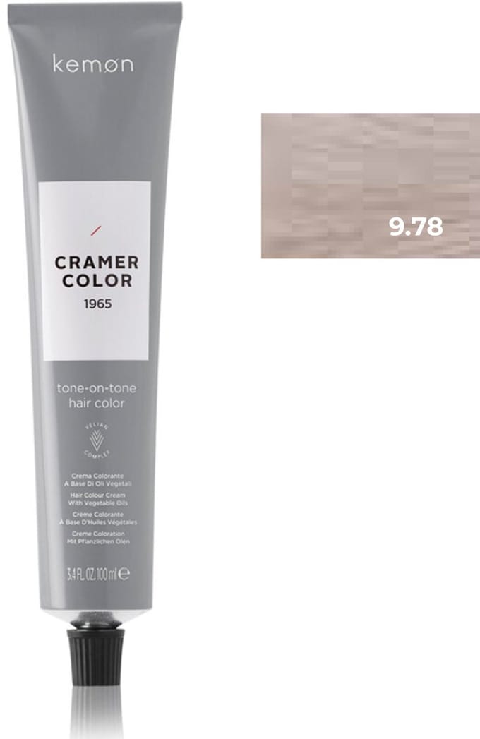 Kemon Cramer ToT 9.78 Very Light Blonde Violet Pearl 100ml