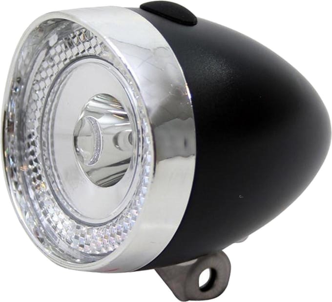 Union Voorlicht Retro Mini Led 7,5 X 6 Cm Batterij Zwart