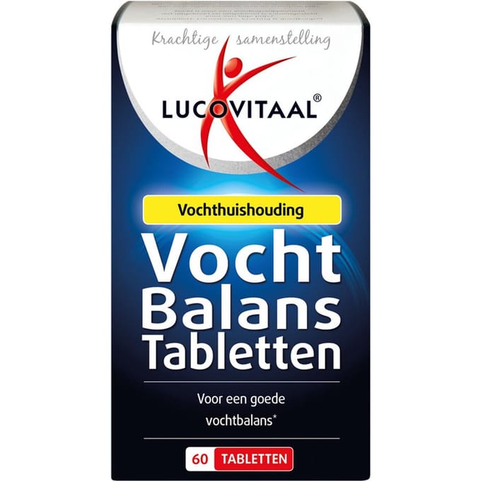 Lucovitaal Vochtbalans Tabletten Voedingssupplement - 60 tabletten