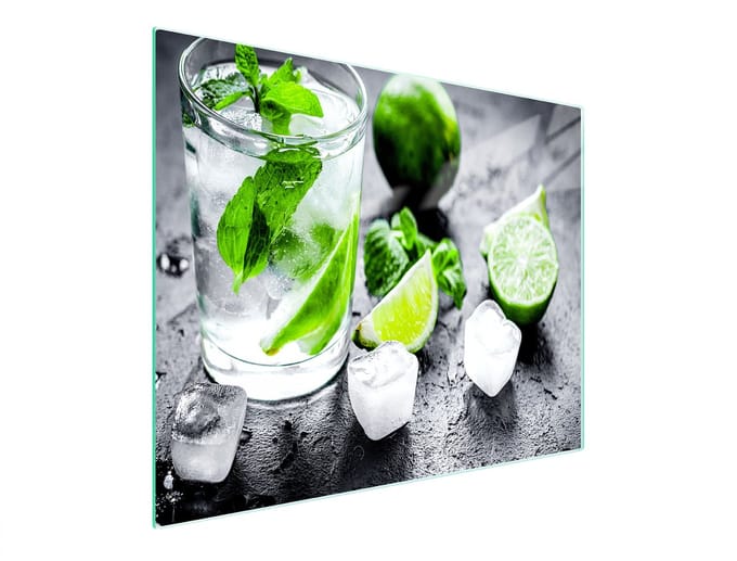 TMK ArtDeko - Snijplank - Glas - 52x30 cm - Limoen