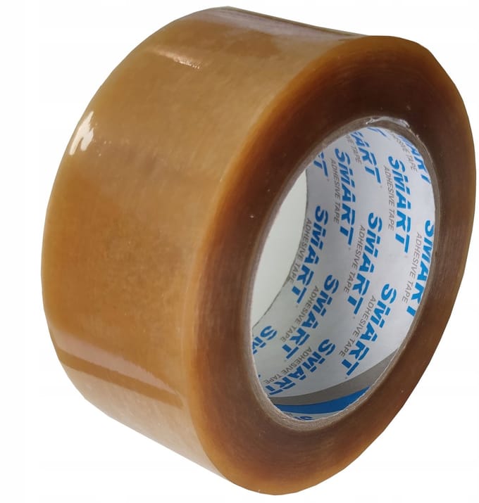 Transparante Pakkingstape Solvent Smart 48mm x 150m - Sterke Lijm