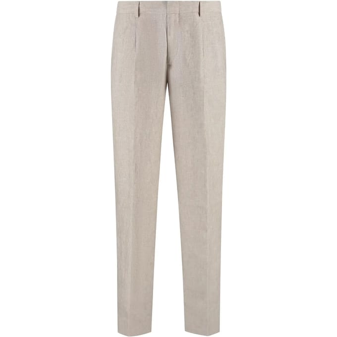Pantalon Michael Kors Pure Linen Pleated