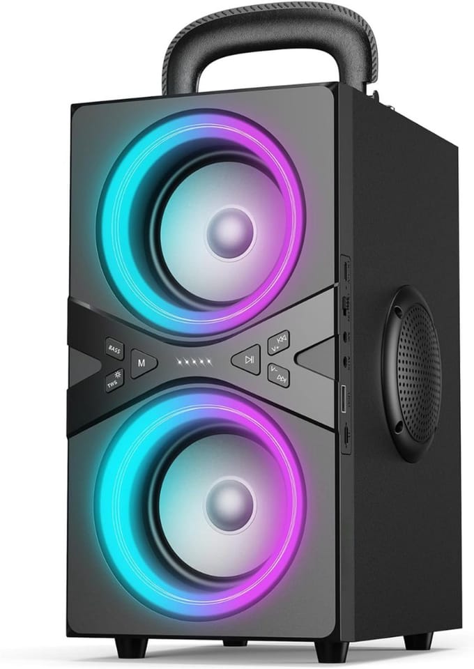 DailySupplies® Party Speaker - Bluetooth Box - Partybox