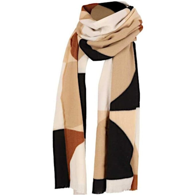 Sarlini Sjaal 00092 mid brown