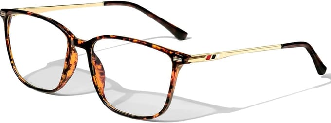 Blauw Licht Bril - Computer Bril - Scherm Tijd - Metaal Frame - Unisex - Zwart