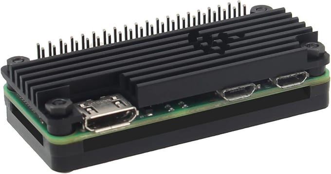 Raspberry Pi Zero aluminium koellichaam behuizing passieve koeling