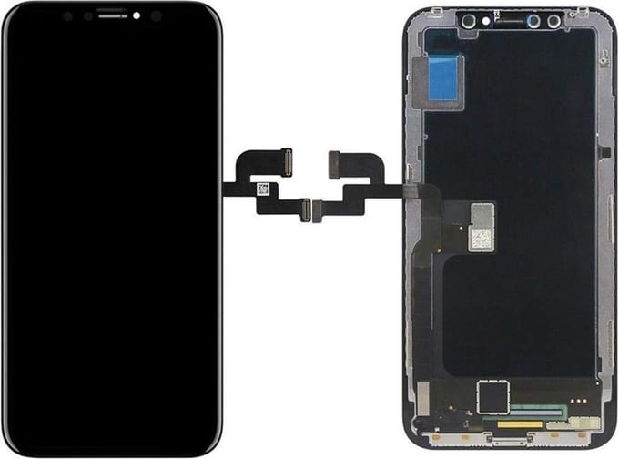 Compatible iPhone XR - TfT Display LCD vervangend beeldscherm voor iPhone X - TfT Wit + Reparatie gereedschap en screenprotector A+++