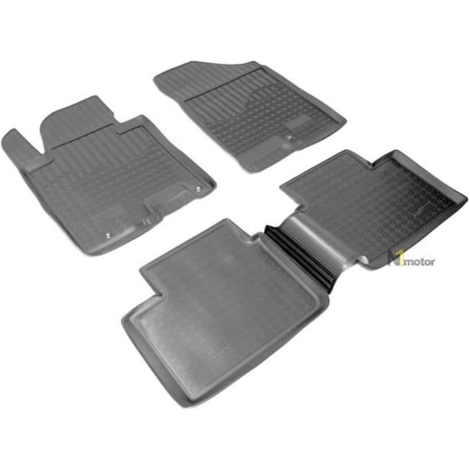 NORM Liners | Tapis De Sol En Caoutchouc TPE Toutes Saisones Pour Kia Cee'D / Pro Cee'D 2012-2018 noir