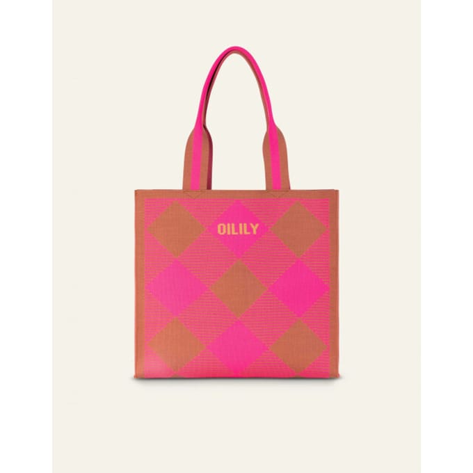 Oilily Susan - Shopper - Dames - Gebreid - Bruin - One size