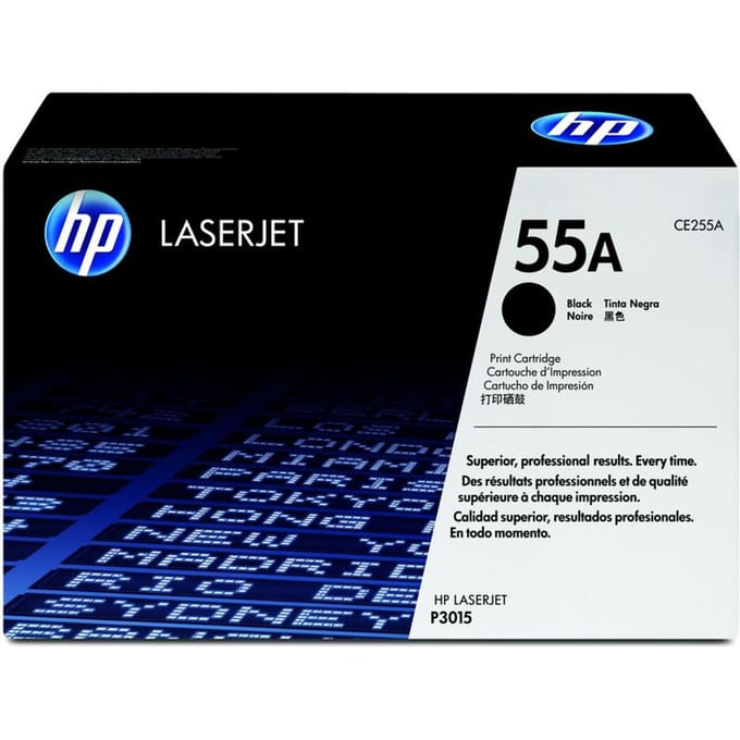 Tonercartridge hp ce255a 55a zwart