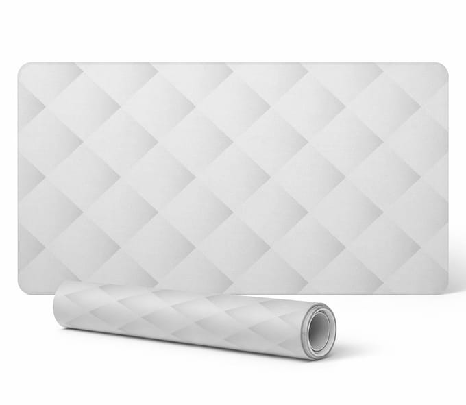 Antislip gamingmuismat met geometrisch 3D-patroon, 90x45 cm