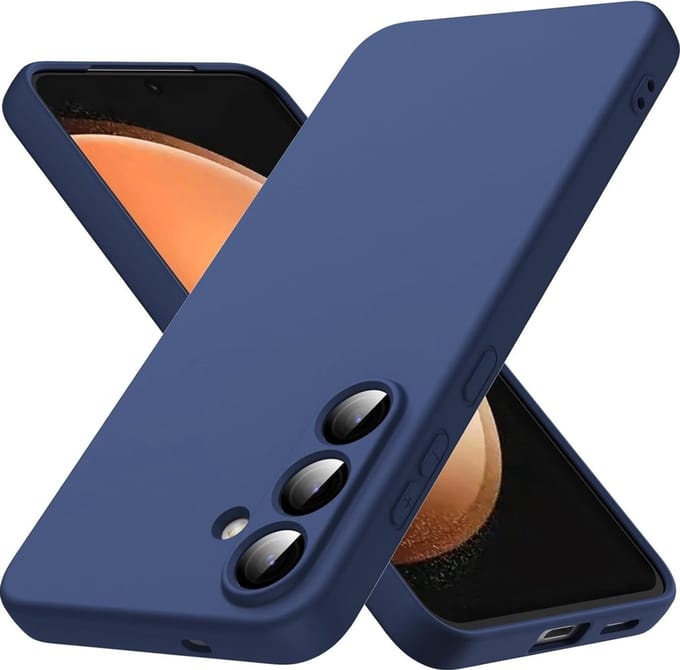 Cityhoesje - Backcover Geschikt voor Samsung Galaxy A27 - Blauw