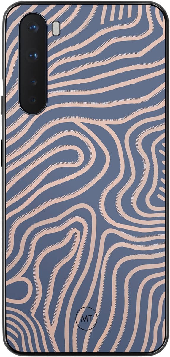 OnePlus Nord hoesje - Flowing lines