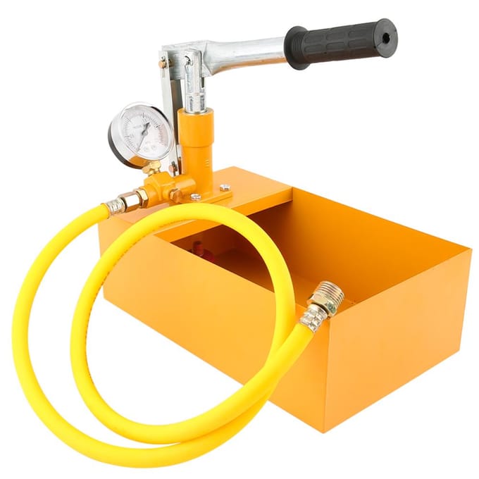 Testeur de pression, manuel, pour pompe hydraulique orange