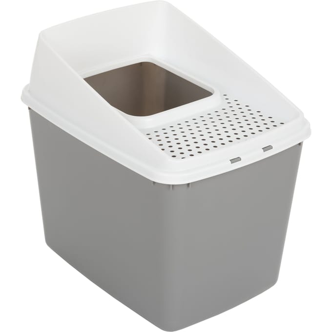- Grijs - Kattentoilet Big Box