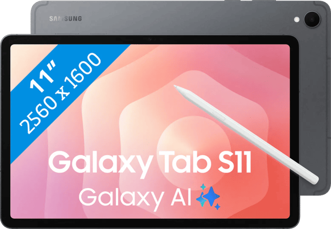 Samsung Galaxy Tab S11 11 inch 512GB Wifi Grijs