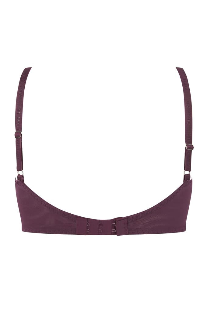 Ted Baker Judith 2 Pk Solid & Rose Print T-shirt Bras Berry Floral/ Wh Taglia: 36B | Reggiseni Outlet | Donna | Rosa