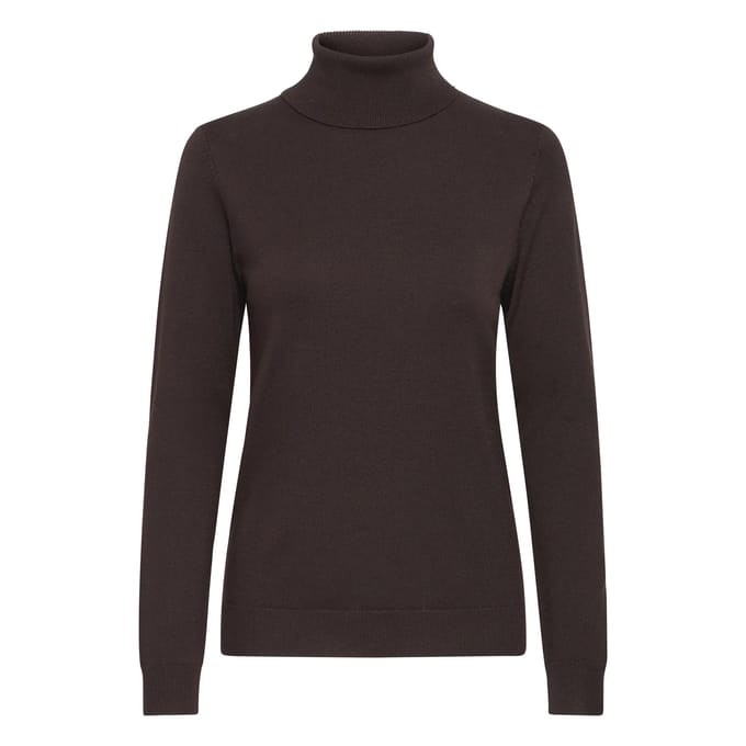 Slim Fit gebreide pullover van viscosemix model 'IHLULS'