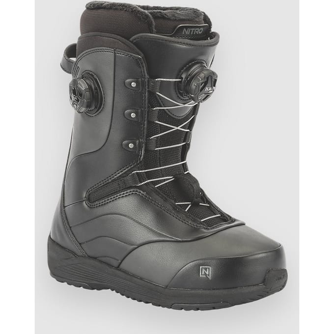 Nitro Crown BOA 2026 Snowboard Schoenen zwart