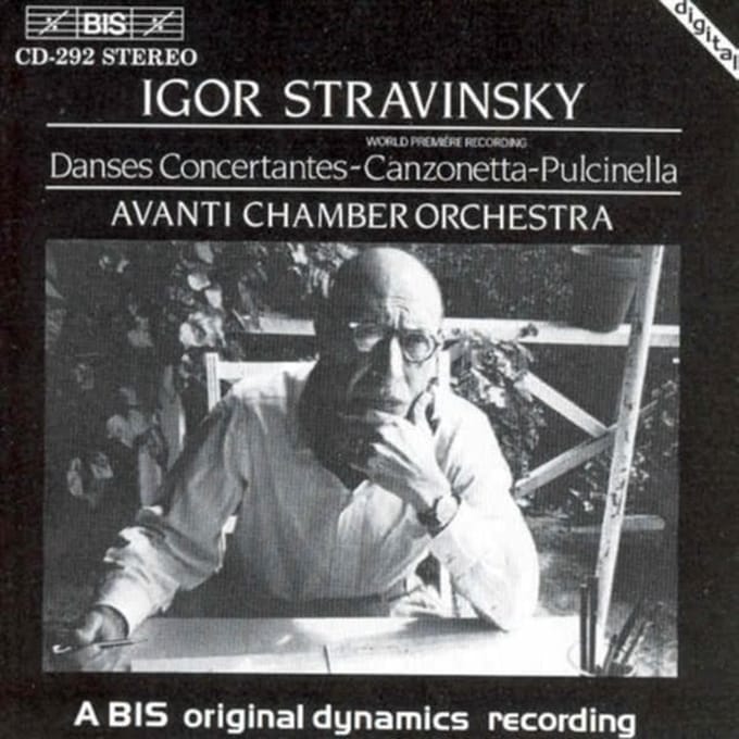 Avanti! Chamber Orchestra - Danses Concertantes (1942) (CD)