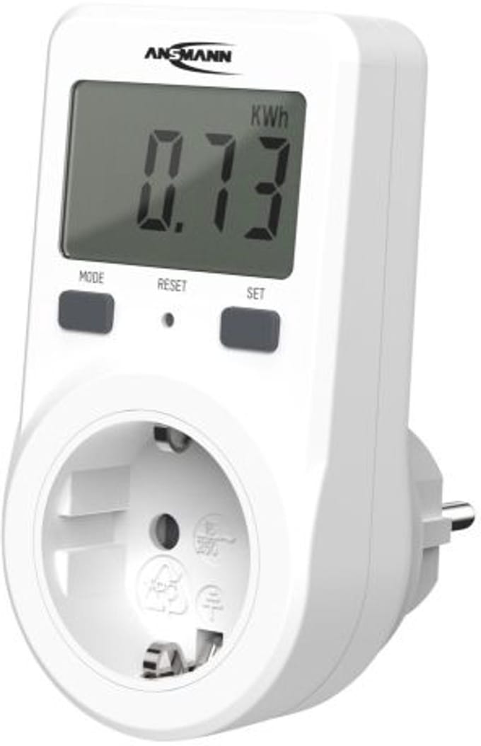 ANSMANN Energiekostenmeter APM1, wit