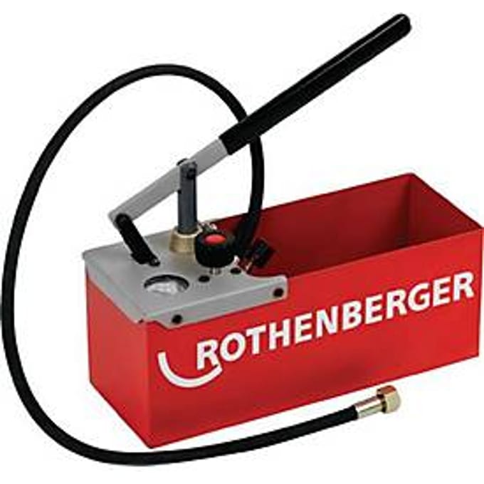 Testpomp TP 25 0-25bar R 1/2 inch Aanzuigvolume p.slag ca.16 ml