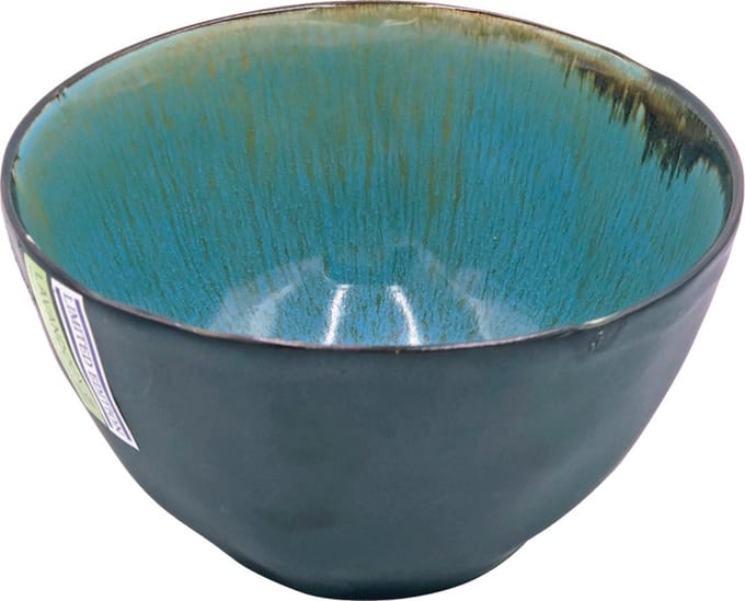 Lavandoux - Soepkom - Reactief Glazuur - Ø 15 cm - Blauw - Set van 4