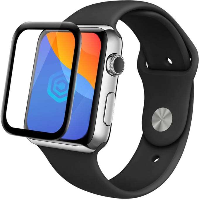 Casecentive 3D full cover flexible glass Apple Watch 45mm