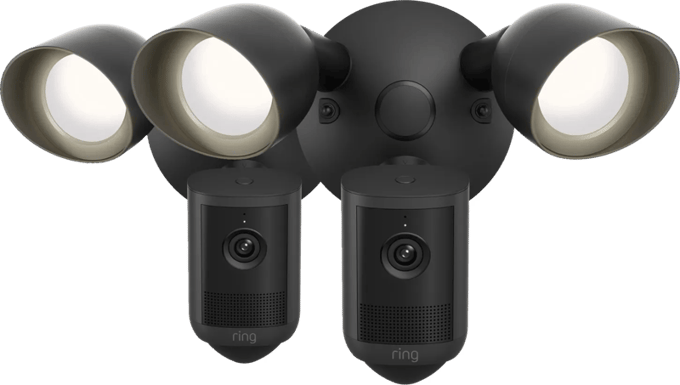 Ring Floodlight Camera 2e Generatie Zwart Duo Pack