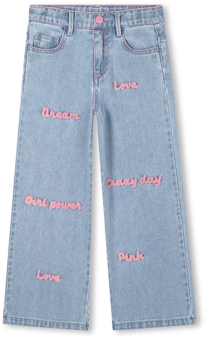 Meisjes jeans wide leg 104