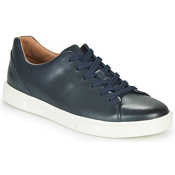 Clarks Un Costa Lace Heren Veterschoenen - Navy Leather - Maat 42