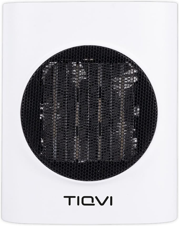 Tiqvi - PTC Elektrische Ventilatorkachel Wit - 1500W - Elektrische Verwarming