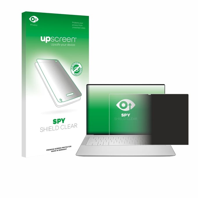upscreen - privacy screenprotector voor Dell 14 Premium Laptop - Folie Beschermfolie Blauwlichtfilter