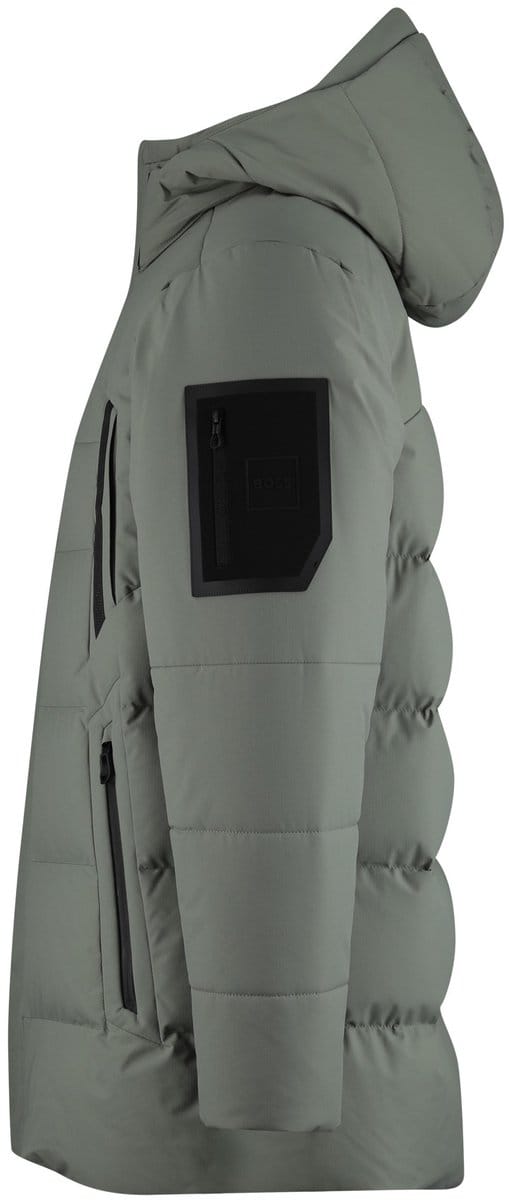 Hugo Boss winterjas groen