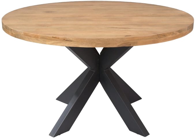 Starfurn - Eettafel Ron - Bruin - 140x140x76 cm