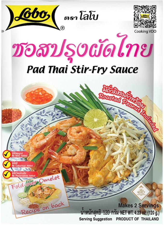 Lobo Pad Thai Woksaus 12 x 120 g