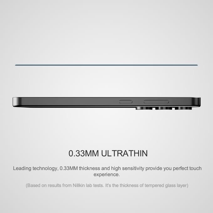 Nillkin Screen Protector Geschikt voor Samsung Galaxy S24 FE - Anti Explosie 9H Tempered Glass