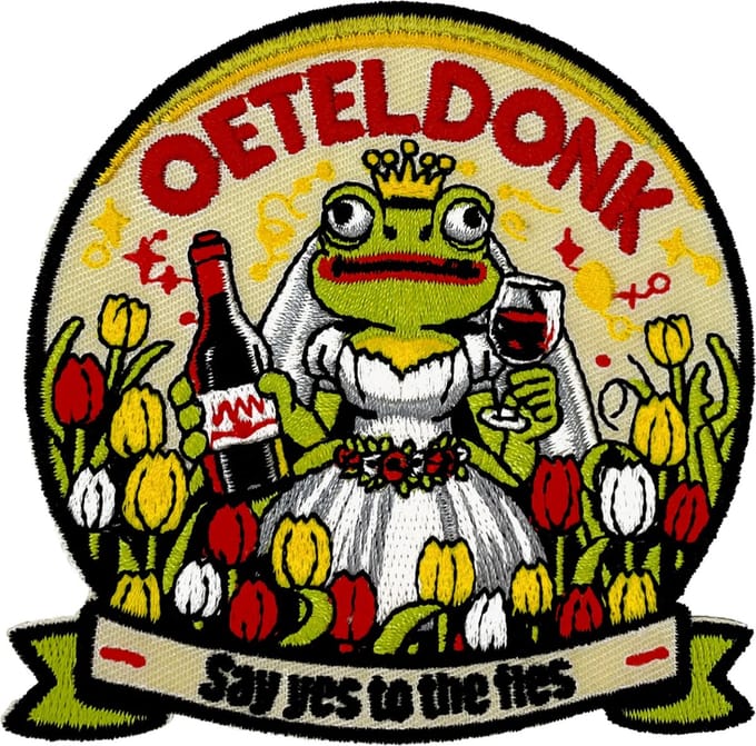 Fjesta© Oeteldonk embleem - Say yes to the fles