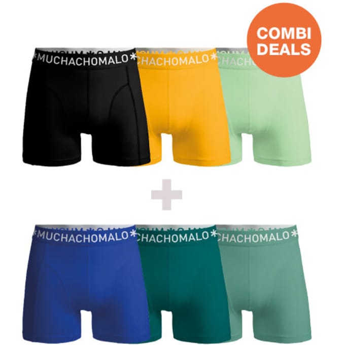 Muchachomalo Heren 3+3-pack boxershorts
