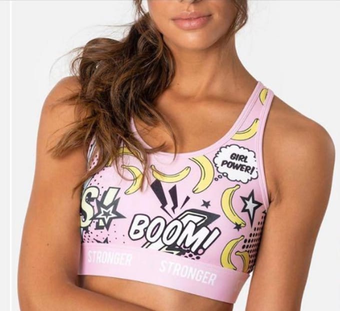 Stronger - Sports Bra - Dames - Roze - Maat M
