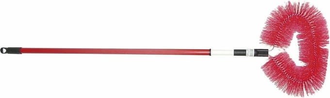 Raagbol ovaal kunstvezel telescoopsteel 85 - 150 cm