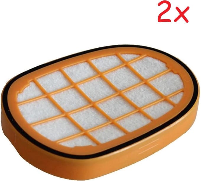 BukkitBow - Stofzuiger Filter - Filter Steelstofzuiger - Geschikt voor Philips SpeedPro Max - 2 Stuks