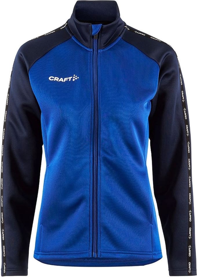 Craft Squad 2.0 Top Full Zip Dames - Royal | Maat: XXL