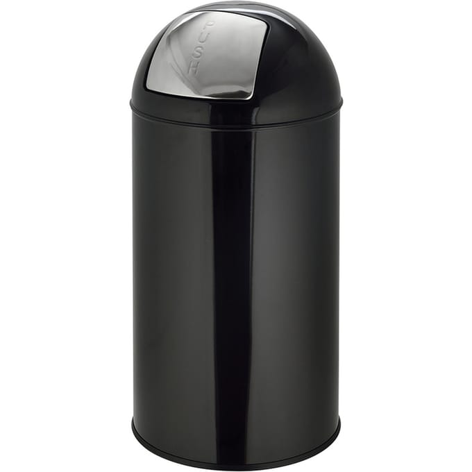 PUSH 50L | 50 L - Prullenbak Zwart