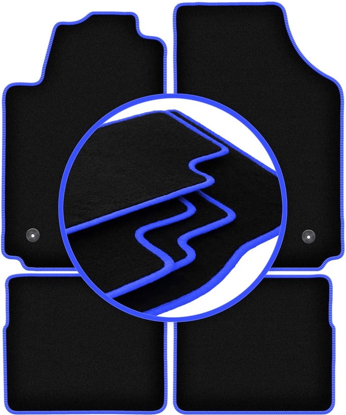 CARLUX-BLUE automatten voor: Audi A2 hatchback (2000-2005)
