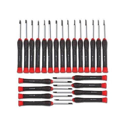 Kruiskop zeskant TORX schroevendraaierset SONIC Precision 23 stuks